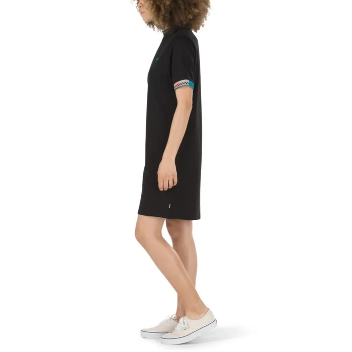 Dresses Women Vans Hi Roller Tri Check Dress Black Dresses Women Vans Hi Roller Tri Check Dress Black