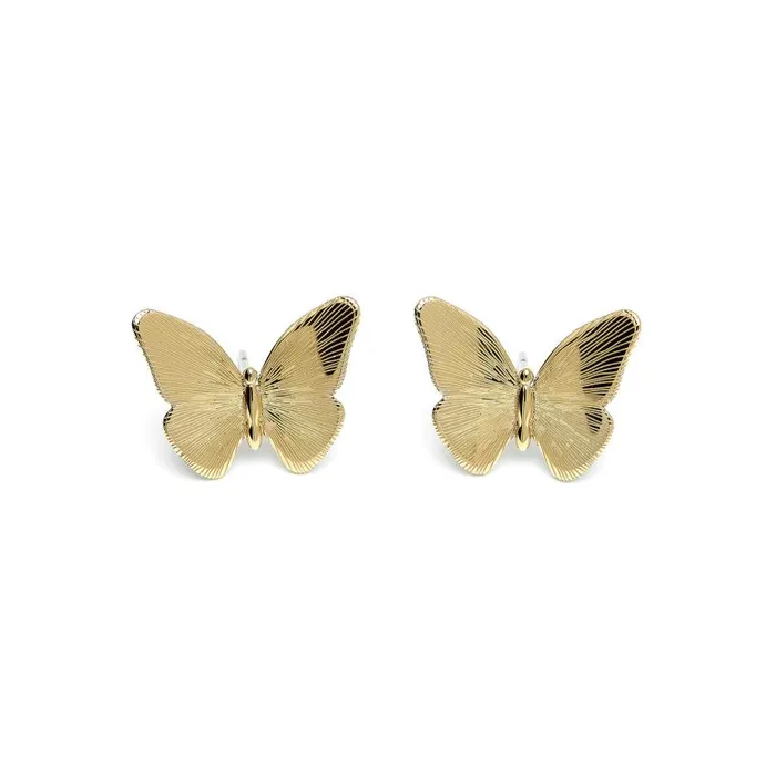 Earrings Women Olivia Burton Butterfly Gold Stud Earrings