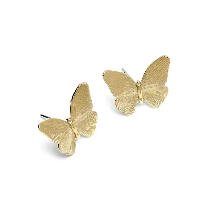 Earrings Women Olivia Burton Butterfly Gold Stud Earrings
