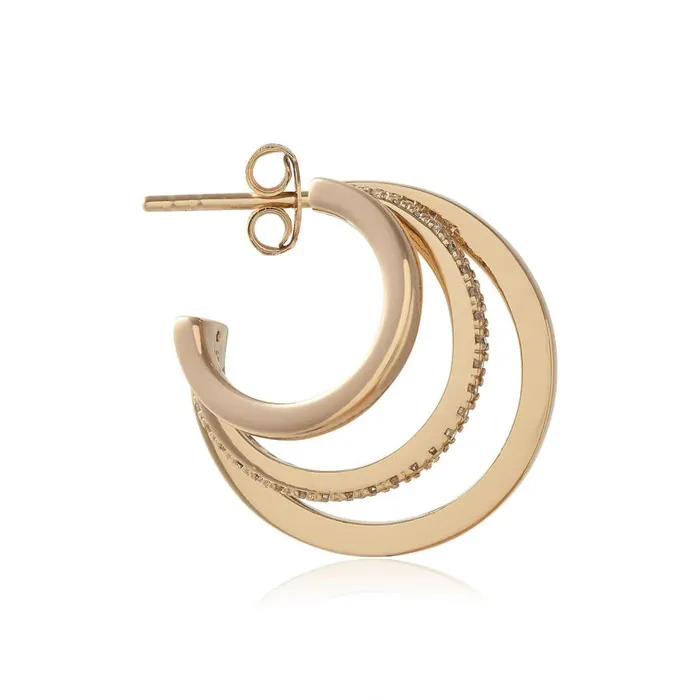 Earrings Women Olivia Burton Gold Multi Hoop Earrings