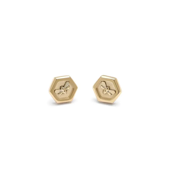 Earrings Women Olivia Burton Minima Bee Gold Stud Earrings