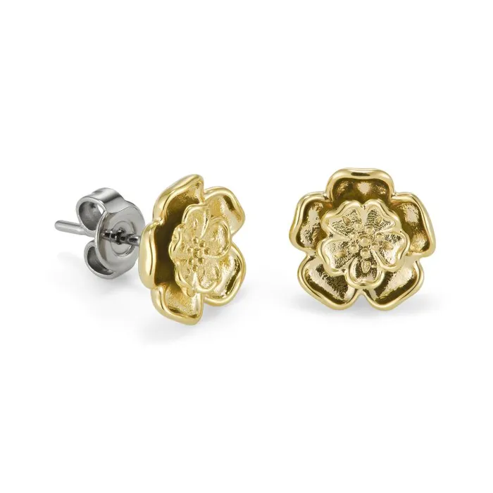 Earrings Women Olivia Burton Tudor Rose Gold Plated Stud Earrings