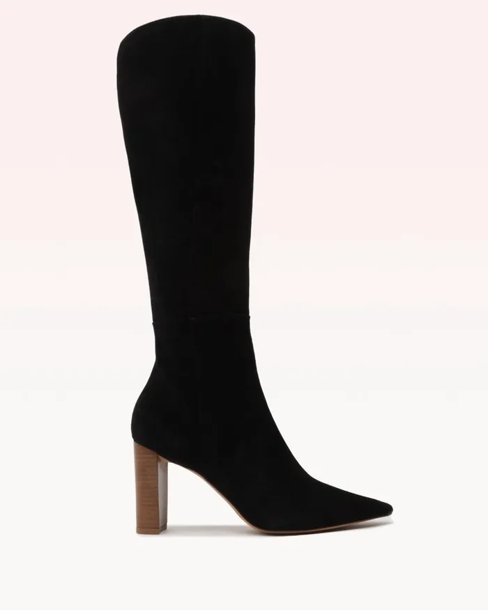 Elisa Black Knee High Boot 8211 Luxury Leather Boots Black Women Alexandre Birman Boots Elisa Black Knee High Boot 8211 Luxury Leather Boots Black Women Alexandre Birman Boots