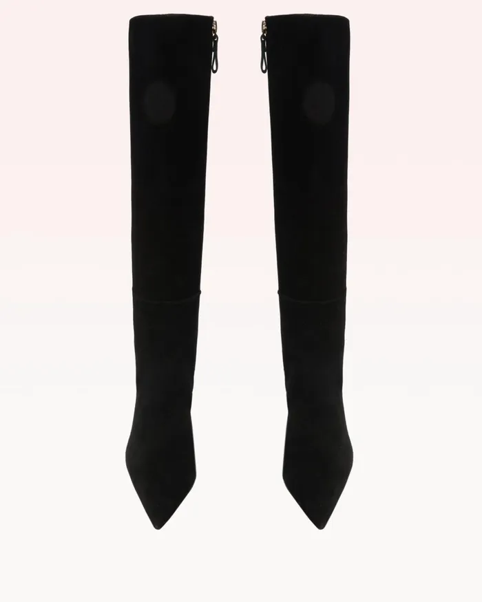 Elisa Black Knee High Boot 8211 Luxury Leather Boots Black Women Alexandre Birman Boots