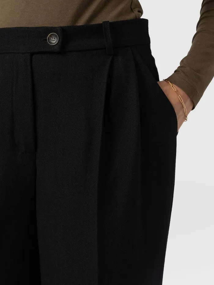 Emery Wide Leg Pant 8211 Black Black Women Saint And Sofia Pants