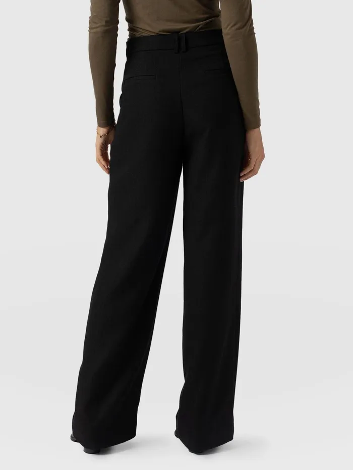 Emery Wide Leg Pant 8211 Black Black Women Saint And Sofia Pants
