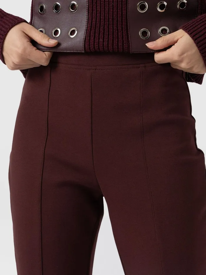 Fearne Flare Legging 8211 Maroon Maroon Women Saint And Sofia Pants