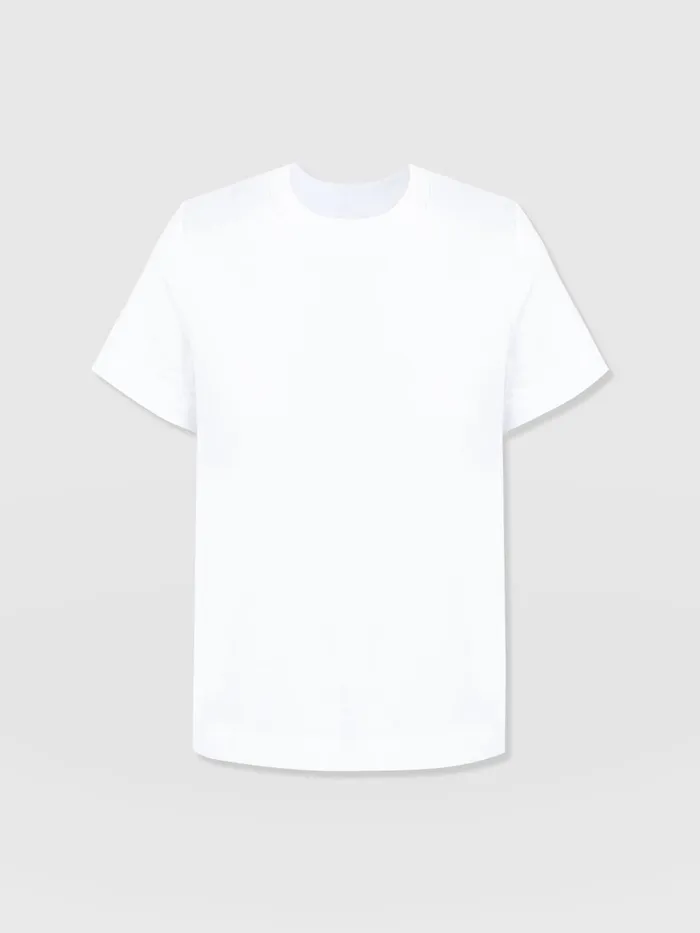Finsbury Crew Neck Tee 8211 White White Women Saint And Sofia TShirts and Tanks