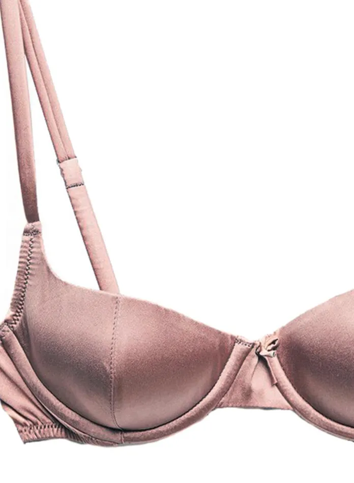 Fleur Du Mal Bras Women Satin Luxe Balconette Bra Tan Fleur Du Mal Bras Women Satin Luxe Balconette Bra Tan
