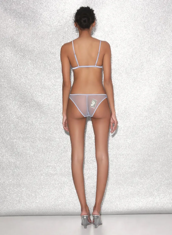 Fleur Du Mal Panties and Garters Women Big Spender Embroidery Cheeky Ice Queen Fleur Du Mal Panties and Garters Women Big Spender Embroidery Cheeky Ice Queen