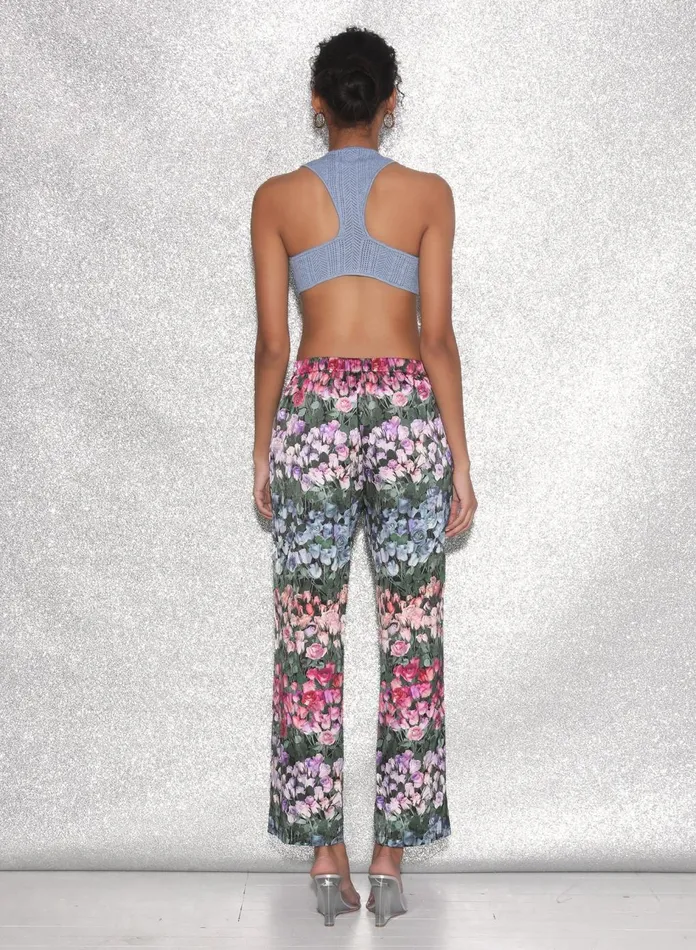 Fleur Du Mal Pants Women Rose Stripe Pant Rose Stripe Fleur Du Mal Pants Women Rose Stripe Pant Rose Stripe