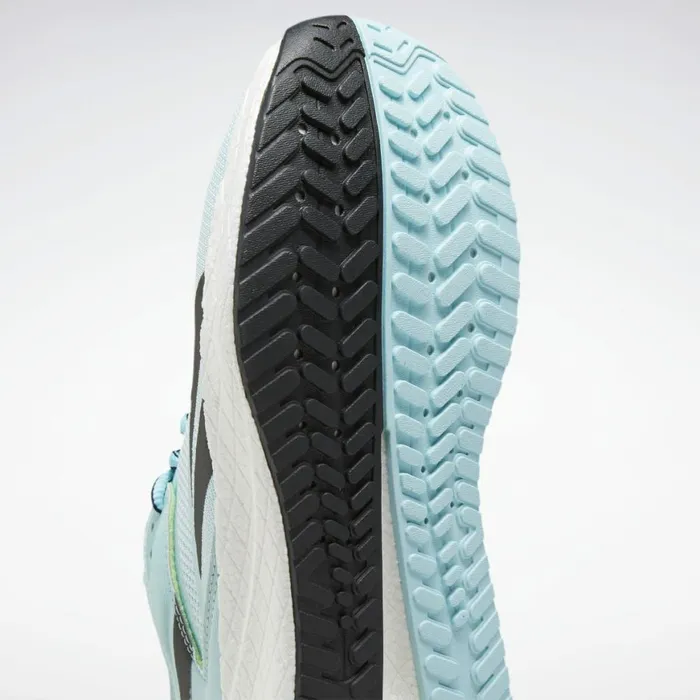 Floatride Womens Reebok Floatride Energy Symmetros Running Shoes Digital Glow Chalk Blue Neon Mint