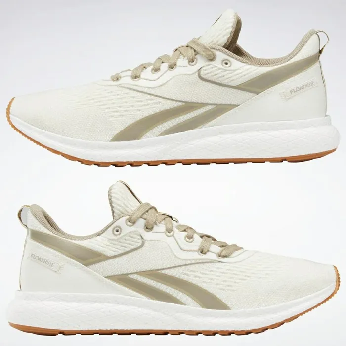Floatride Womens Reebok Forever Floatride Grow Running Shoes Classic White Straw S18r Super Neutral