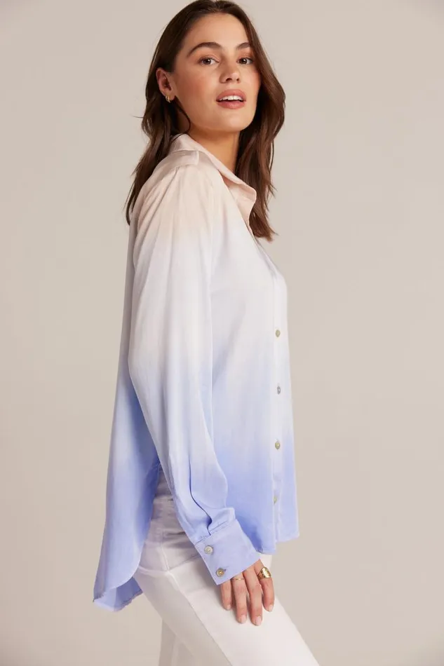 Flowy Button Down 8211 Sunrise Ombre Dye Women Bella Dahl Long Sleeve Flowy Button Down 8211 Sunrise Ombre Dye Women Bella Dahl Long Sleeve