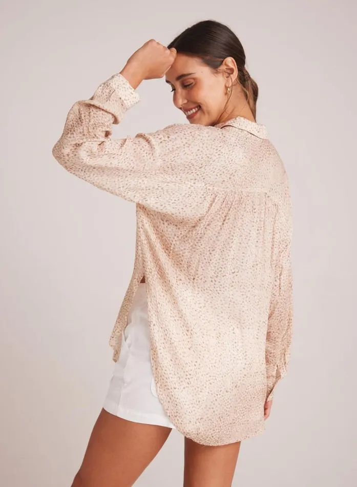 Flowy Shirt 8211 Salvador Sand Print Women Bella Dahl Long Sleeve Flowy Shirt 8211 Salvador Sand Print Women Bella Dahl Long Sleeve