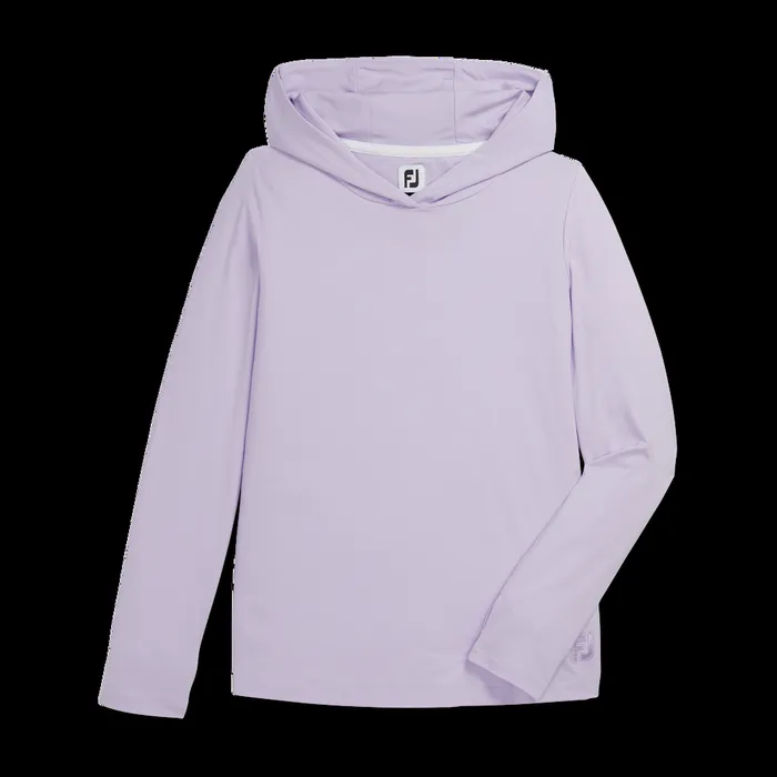 FootJoy Apparel WomenMen Sun Protection Hoodie Junior Girl Lavender