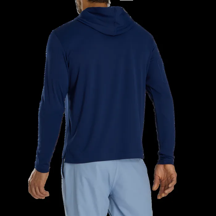 FootJoy Base MidLayers Men TempoSeries Sun Hoodie Navy FootJoy Base MidLayers Men TempoSeries Sun Hoodie Navy