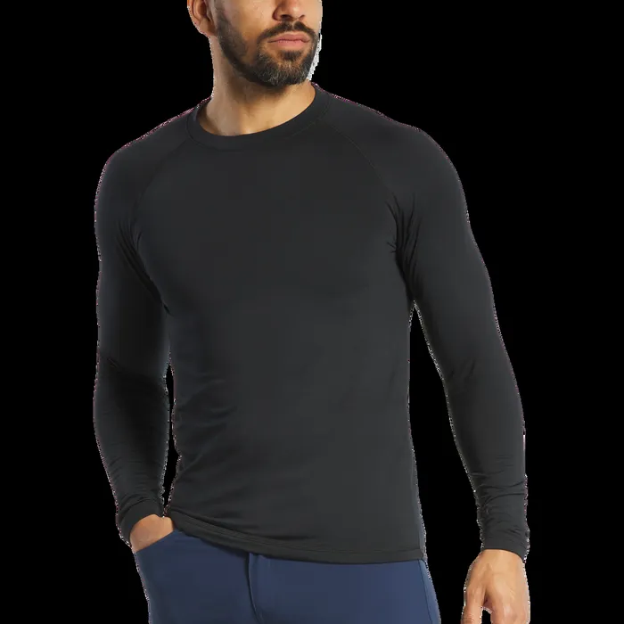 FootJoy Base MidLayers Men ThermoSeries Fleece Base Layer Black FootJoy Base MidLayers Men ThermoSeries Fleece Base Layer Black