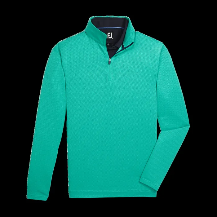 FootJoy Base MidLayers Men Tonal Pinwheel MidLayer Emerald