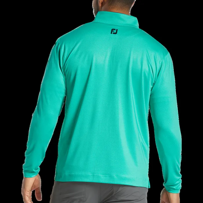 FootJoy Base MidLayers Men Tonal Pinwheel MidLayer Emerald FootJoy Base MidLayers Men Tonal Pinwheel MidLayer Emerald