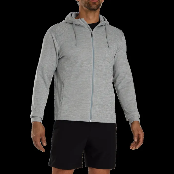 FootJoy Base MidLayers Men Training Hoodie Heather Grey