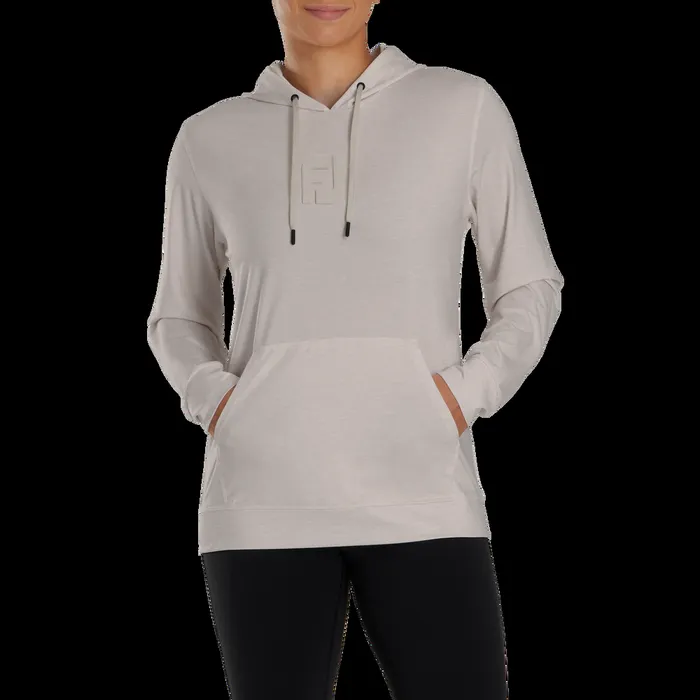 FootJoy Base MidLayers Women Drawstring Hoodie Birchwood