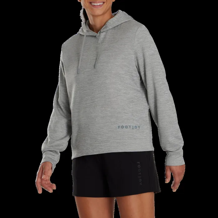 FootJoy Base MidLayers Women Training Hoodie Heather Grey