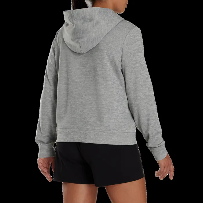 FootJoy Base MidLayers Women Training Hoodie Heather Grey FootJoy Base MidLayers Women Training Hoodie Heather Grey
