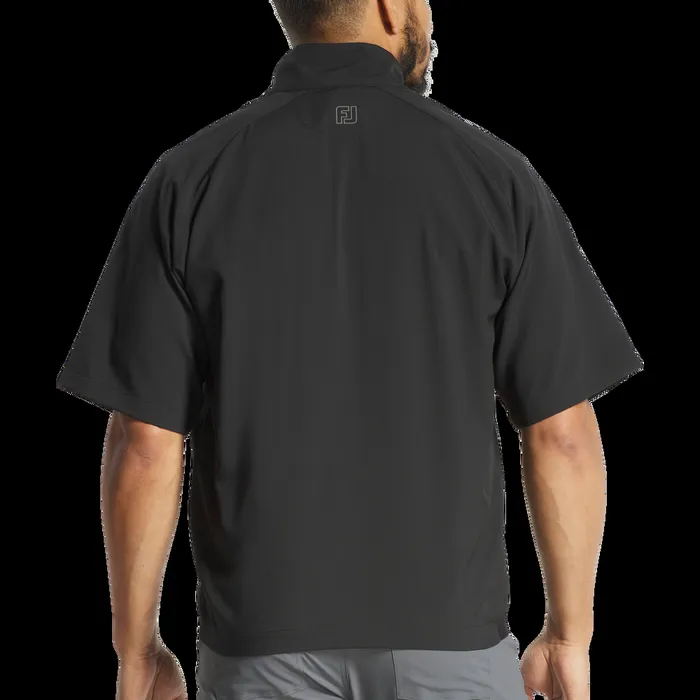 FootJoy Outer Layers Men Zephyr Short Sleeve Windshirt Black FootJoy Outer Layers Men Zephyr Short Sleeve Windshirt Black