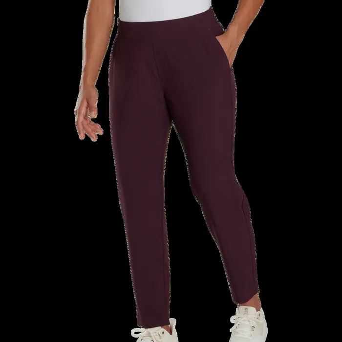 FootJoy Pants Women Lightweight Ankle Pant Plum