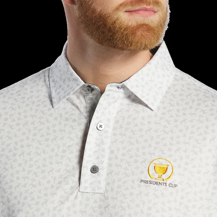 FootJoy Shirts Men 2024 Presidents Cup Montreal Lisle White FootJoy Shirts Men 2024 Presidents Cup Montreal Lisle White