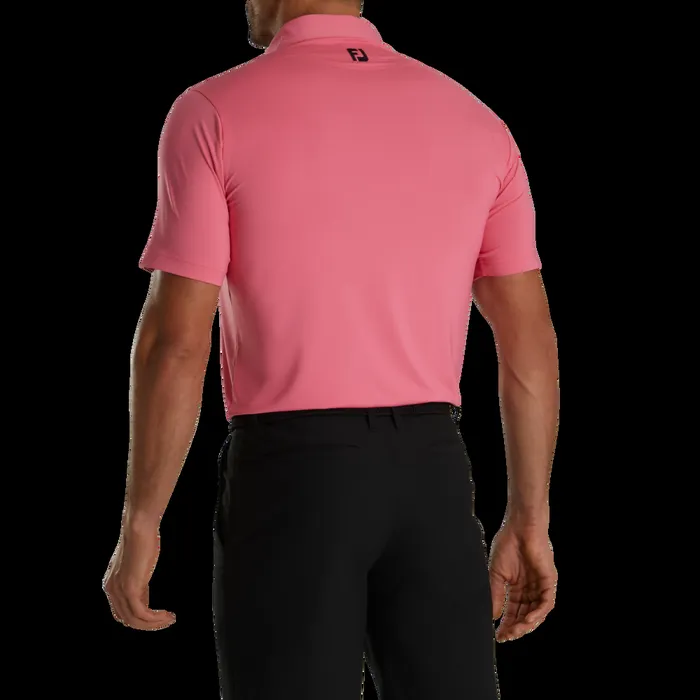 FootJoy Shirts Men Solid Lisle 8211 FJ Tour Collar Watermelon FootJoy Shirts Men Solid Lisle 8211 FJ Tour Collar Watermelon