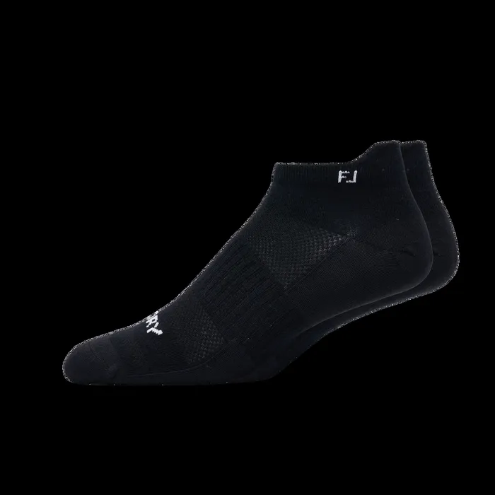FootJoy Socks Men ProDry Lightweight Roll Tab Black