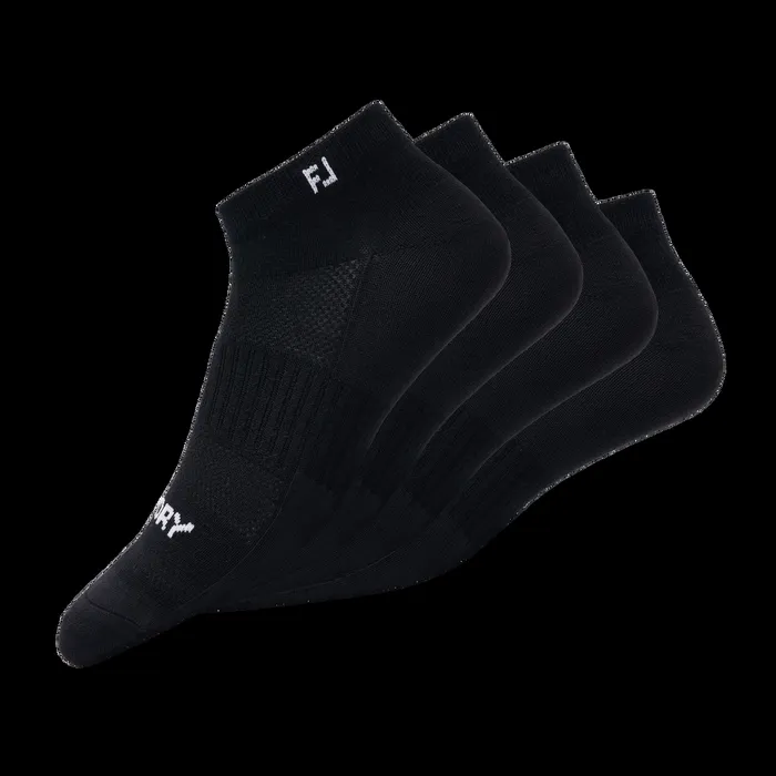 FootJoy Socks Men ProDry Lightweight Sport 2Pack Black