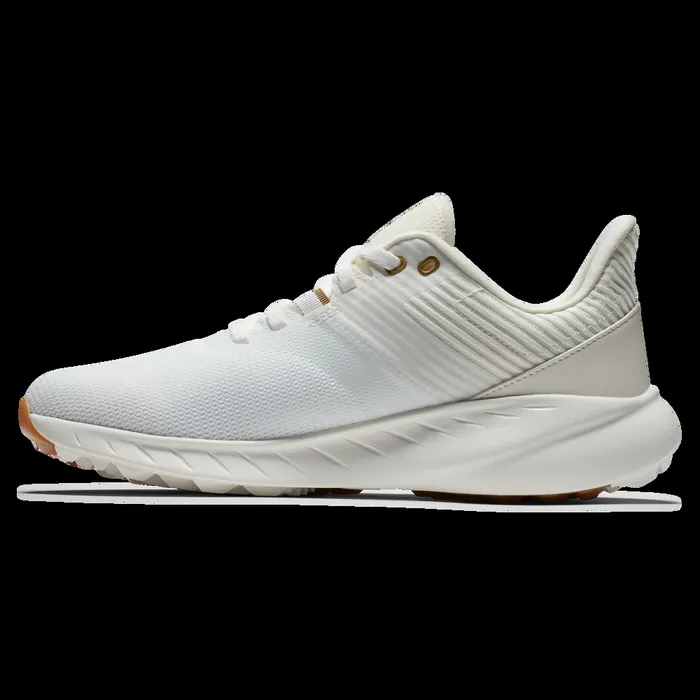 FootJoy Spikeless Women Flex White Beige FootJoy Spikeless Women Flex White Beige
