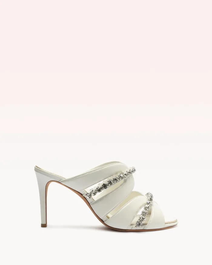 Georgina Crystal Bridal 85 Ivory Ivory Women Alexandre Birman Sandals