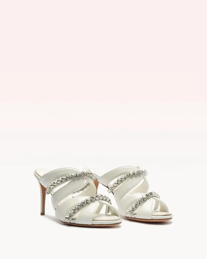 Georgina Crystal Bridal 85 Ivory Ivory Women Alexandre Birman Sandals