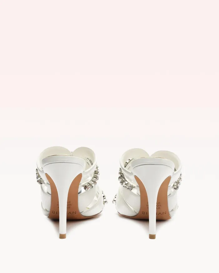 Georgina Crystal Bridal 85 Ivory Ivory Women Alexandre Birman Sandals