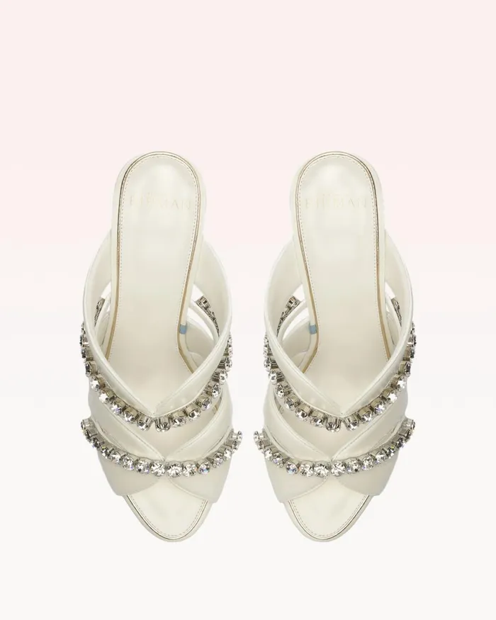 Georgina Crystal Bridal 85 Ivory Ivory Women Alexandre Birman Sandals