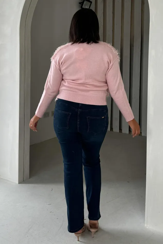 Girl In Mind Knitwear Josie Pink Knit Textured Cardigan 8211 Women