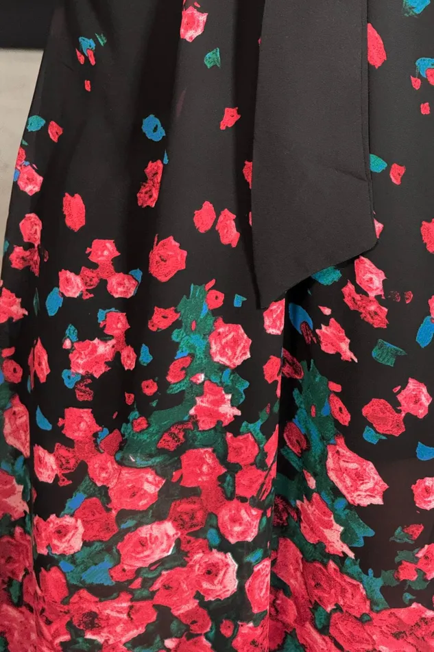 Girl In Mind Shirt Dresses Isabella Red Floral Tie Front Shirt Dress 8211 Women