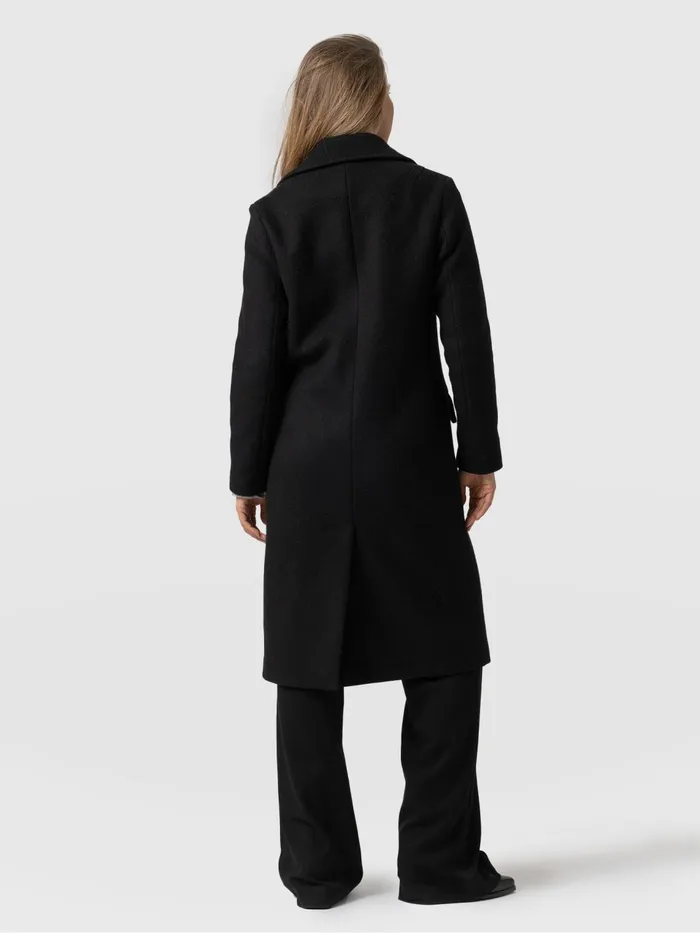 Hampton Coat 8211 Black Black Women Saint And Sofia Coats and Jackets