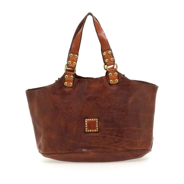 Handbags Women Campomaggi Atena Cognac Handbags Women Campomaggi Atena Cognac