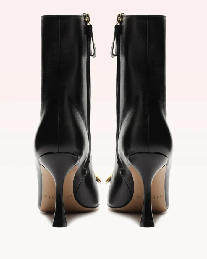 Harper Black Bootie 8211 Luxury Leather Boots 8211 Designer Black Boots Black Women Alexandre Birman Boots
