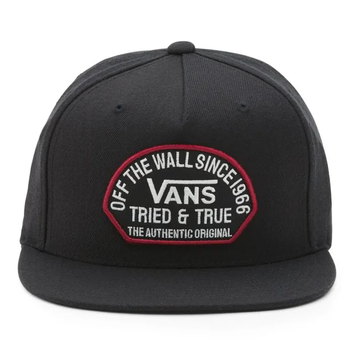 Hats and Beanies Men Vans Authentic OG Snapback Hat Black