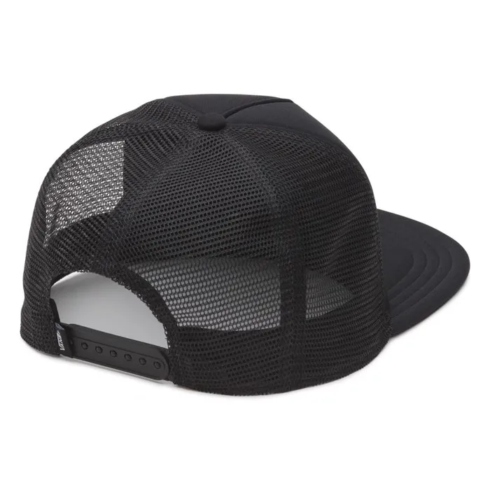 Hats and Beanies Men Vans Classic Patch Trucker Hat Black