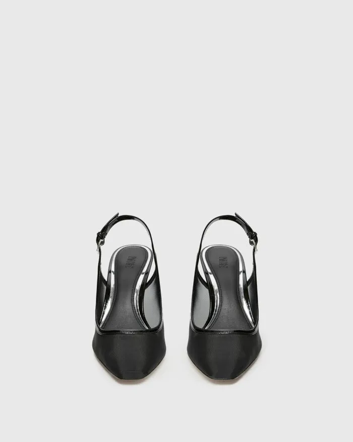 Heels and Wedges Women PAIGE Kaela Pump 8211 Black Mesh Heels and Wedges Women PAIGE Kaela Pump 8211 Black Mesh