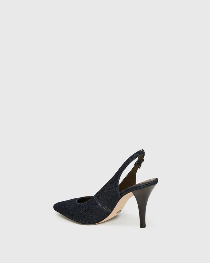 Heels and Wedges Women PAIGE Kaela Pump 8211 Dark Indigo Heels and Wedges Women PAIGE Kaela Pump 8211 Dark Indigo