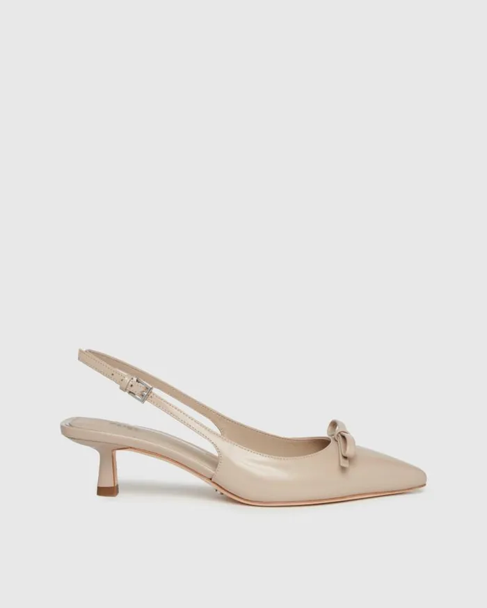 Heels and Wedges Women PAIGE Mylah Pump 8211 Light Tan Leather