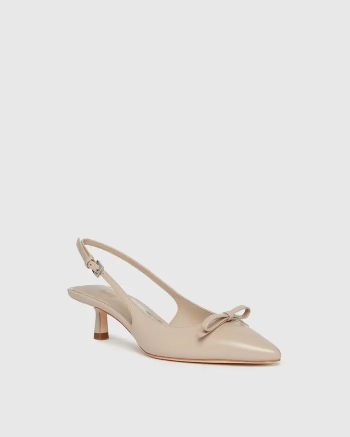 Heels and Wedges Women PAIGE Mylah Pump 8211 Light Tan Leather Heels and Wedges Women PAIGE Mylah Pump 8211 Light Tan Leather
